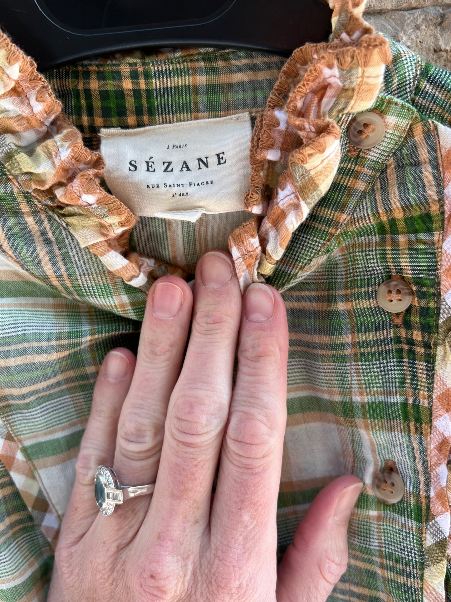 ZARA. Striped knit top Ts