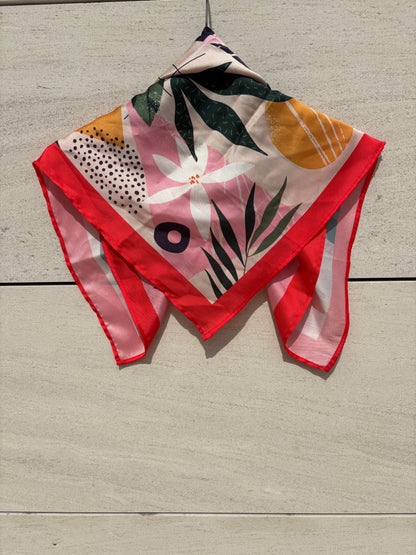 Pañuelo estampado colores