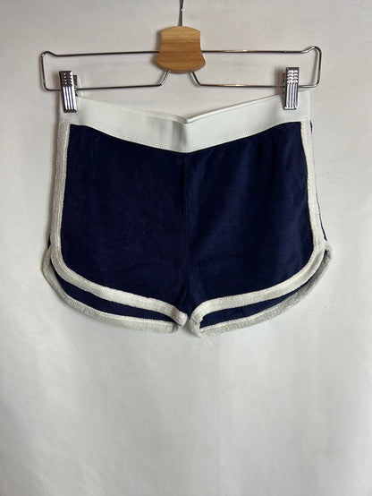 ZARA. Two-tone textured shorts. TM