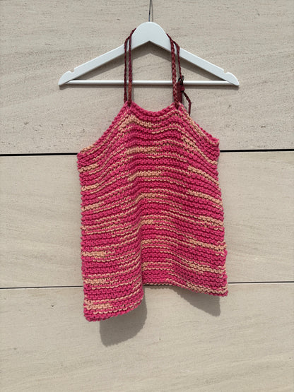 OTRAS. Bolso punto hecho a mano