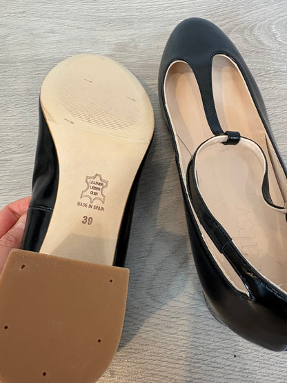 PATSY. Zapato Pía Charol Negro. T 39