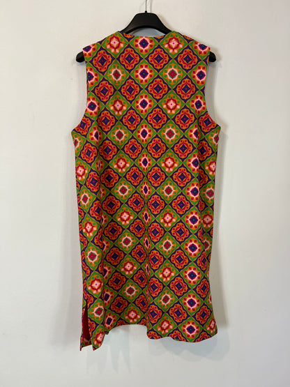 NEVER FULLY DRESSED. Chaleco estampado colores T.38