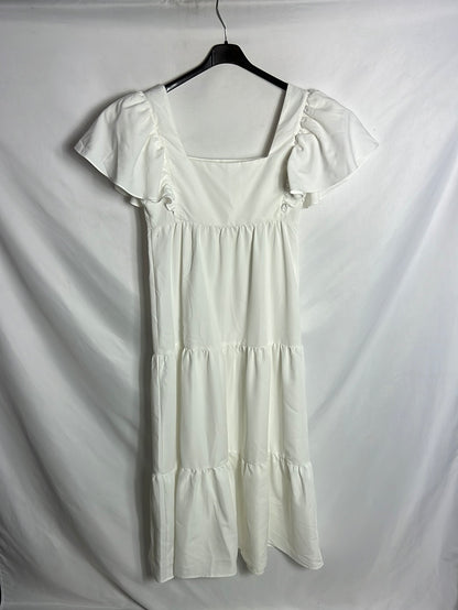 OTHERS. Long white dress YOU (xs/s)