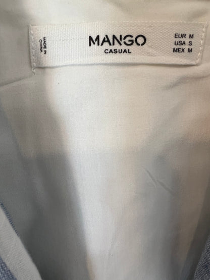 MANGO. Striped blazer with mix. TM