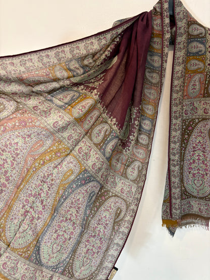 ETRO. Pañuelo estampado seda y lana