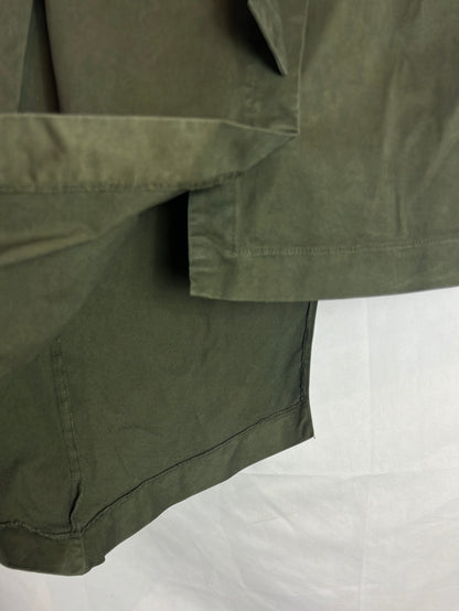 ZARA. Falda verde asimétrica. TM