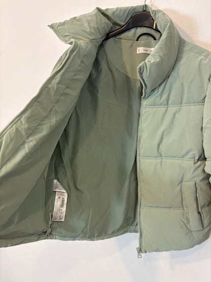 MANGO. Plumas verde agua