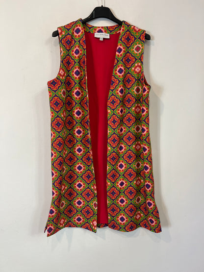 NEVER FULLY DRESSED. Chaleco estampado colores T.38