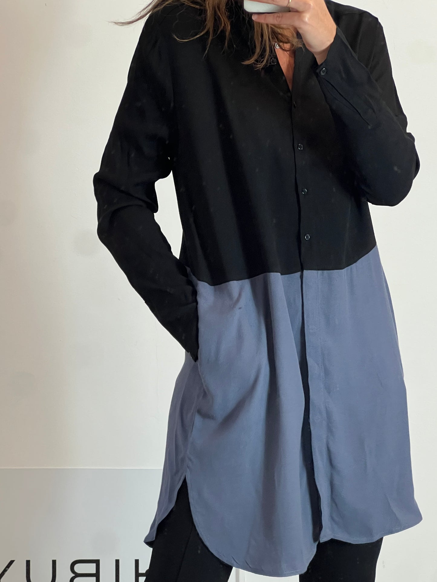 &amp;OTHER STORIES. Two-tone shirt dress, size 38