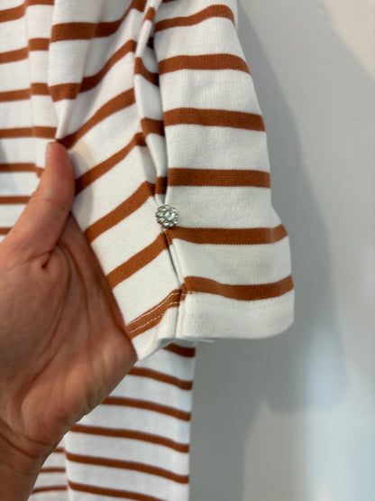 AMEÉ. Sleeveless fringed sweater S.(s)