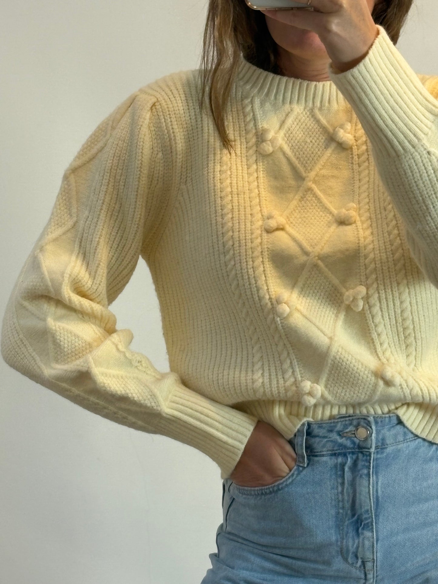 ZARA. Black stretch knit top. TL