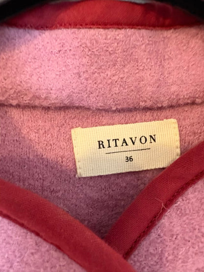 RITAVON. Chaqueta lana rosa
