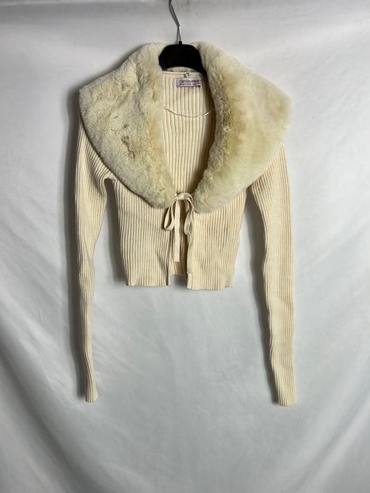 MANGO. Rebeca canalé pelo extraible. T S