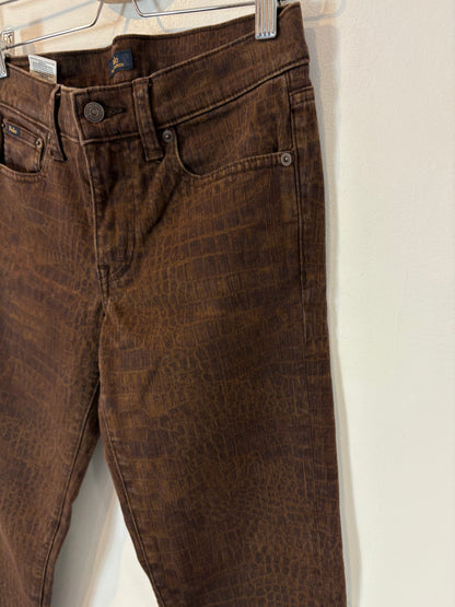 FRAME. Yellow denim jumpsuit. Size XS