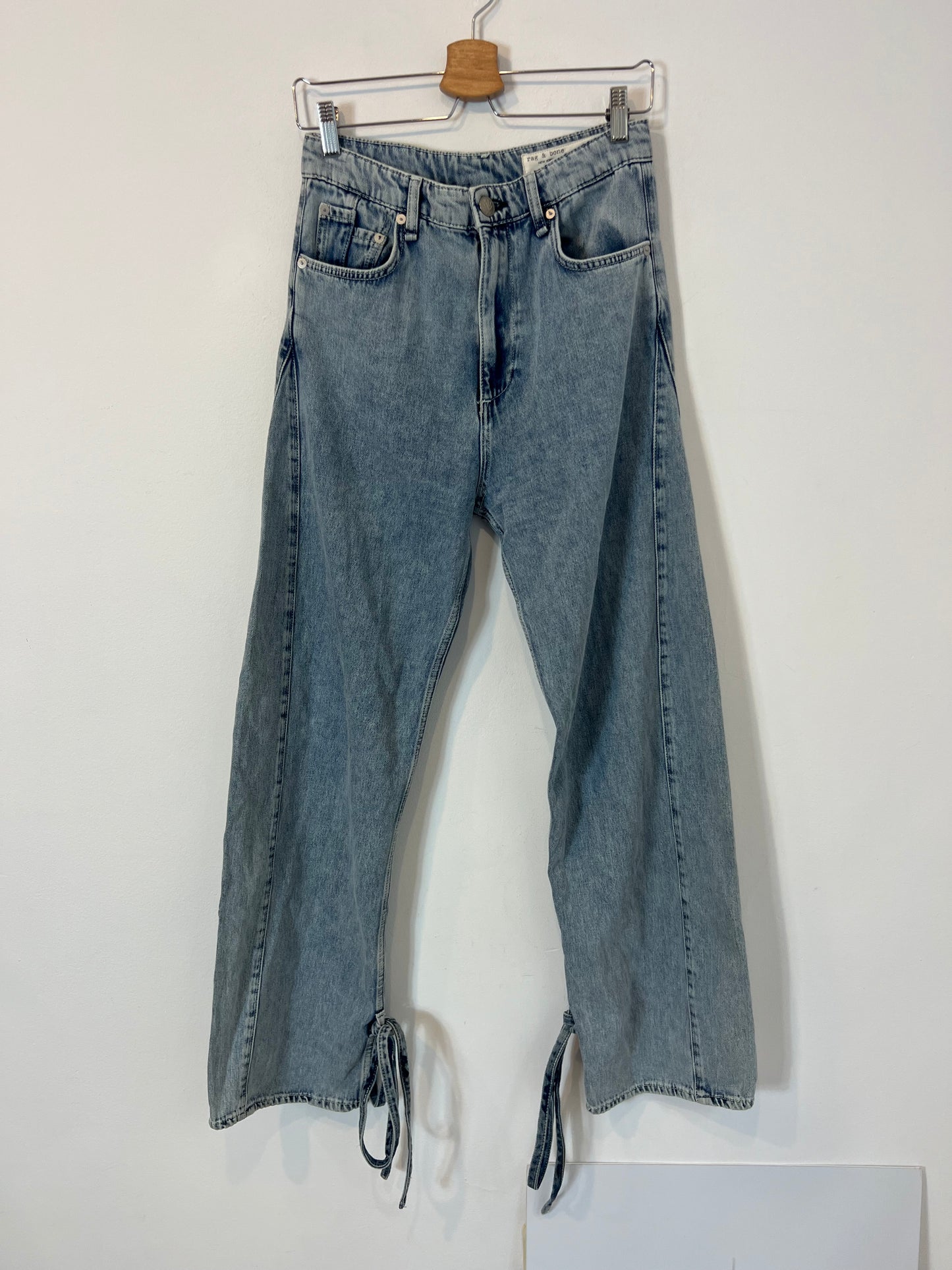 RAG&BONE. Pantalón ancho denim T.38