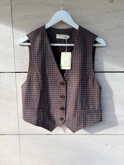 ZARA. Black stretch knit top. TL