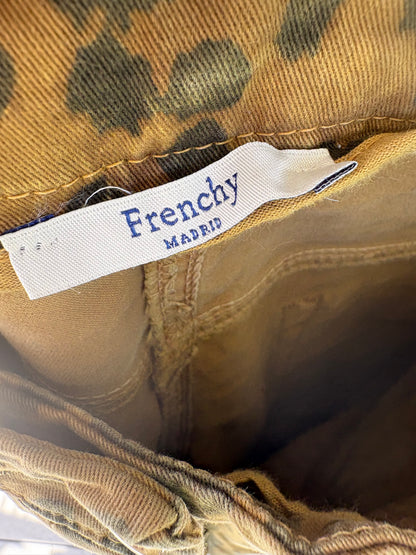 FRENCHY Madrid. Denim animal print bolsillos