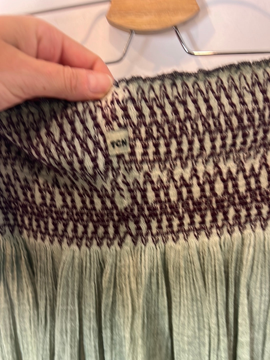 TCN. Falda larga aberturas. T M