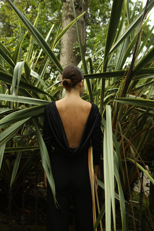 ATREZATÜRE. Amalia black blouse 