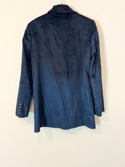 SCALPERS. Blue corduroy blazer. T 36
