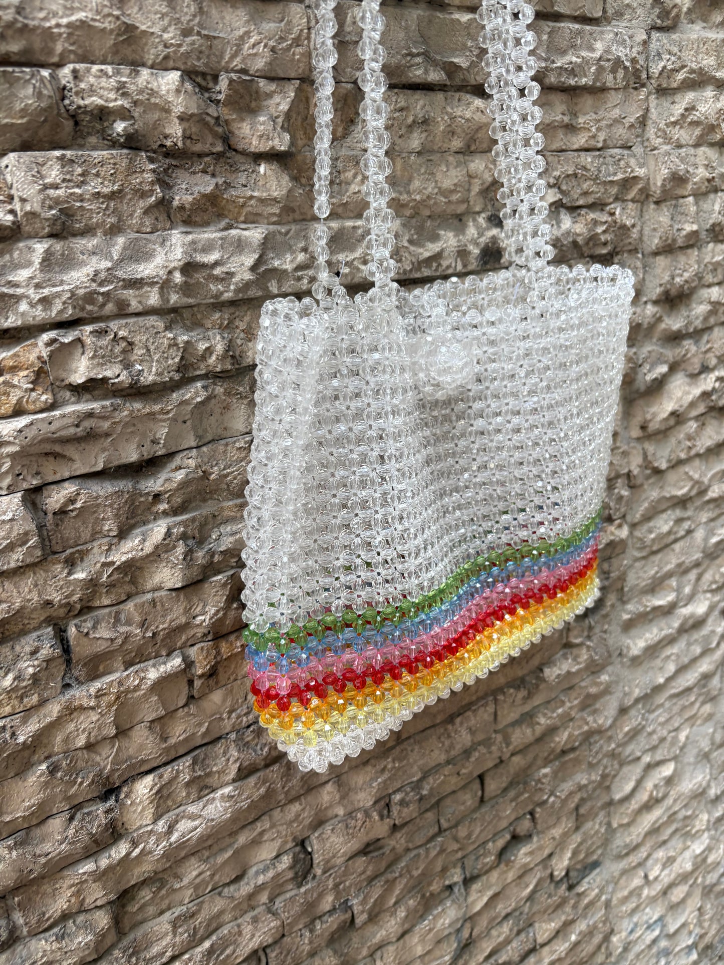 ZARA. Bolso bolas colores