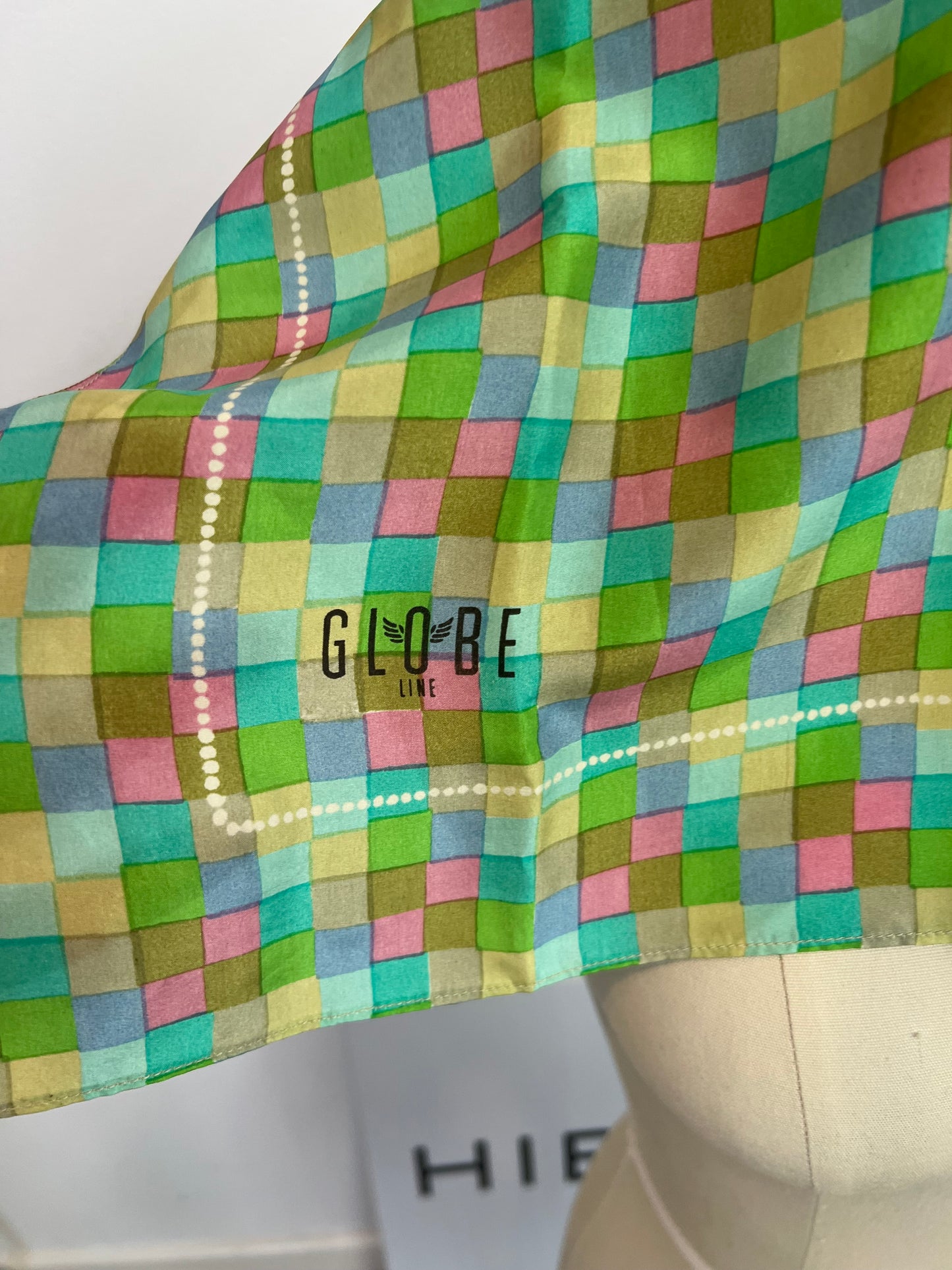 GLOBE. Pañuelo cuadros colores