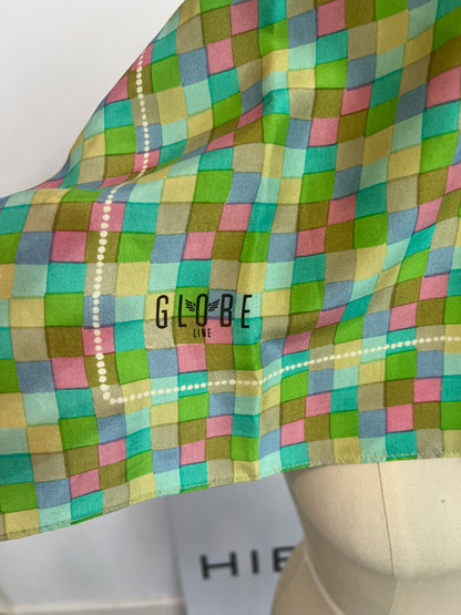 GLOBE. Pañuelo cuadros colores