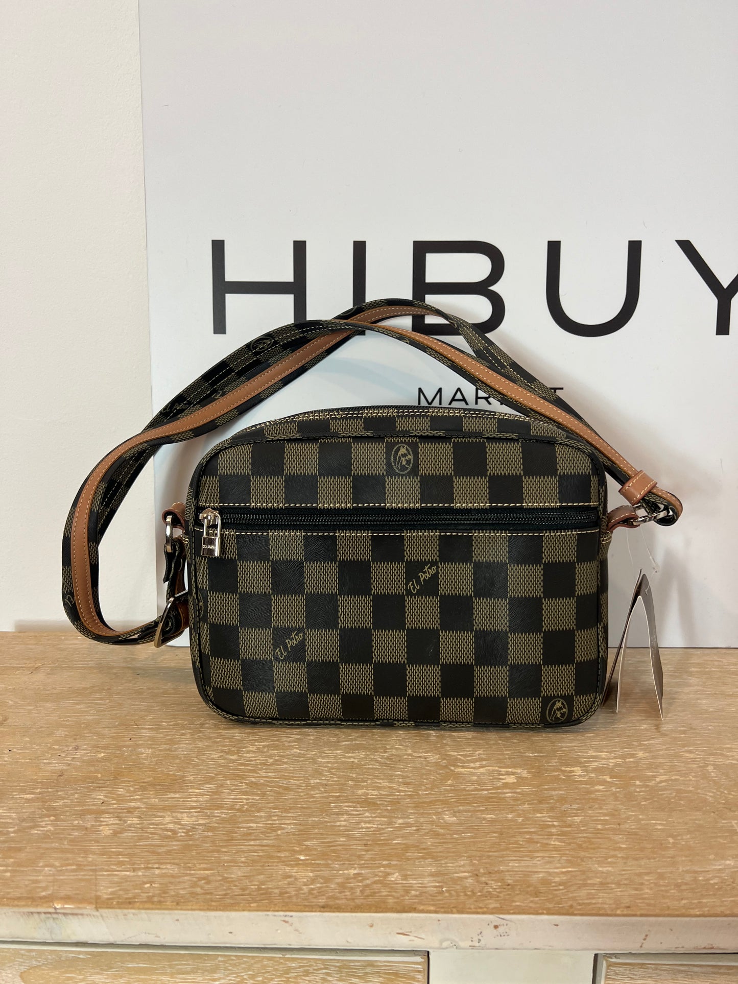 EL POTRO. Bolso bandolera piel