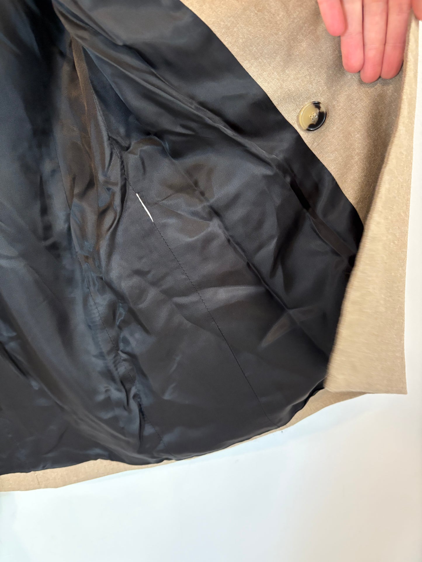 FRAME. Yellow denim jumpsuit. Size XS