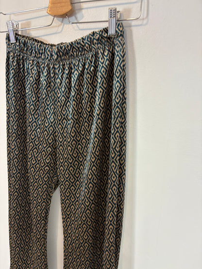 OTRAS. Pantalón terciopelo estampado
