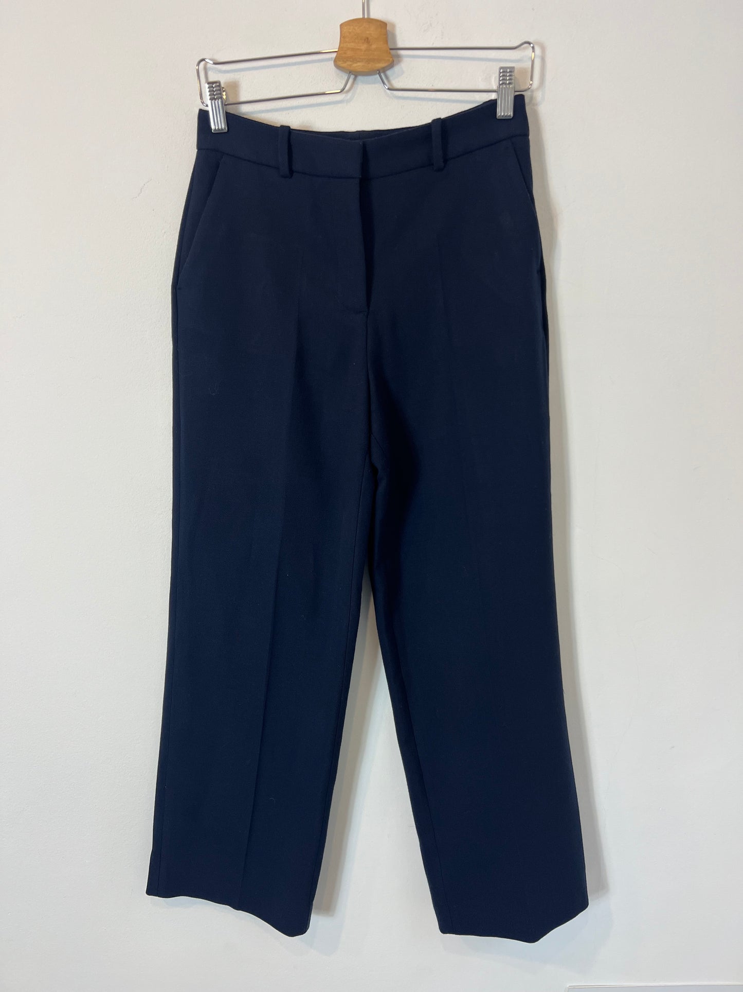 ZARA. Total look blazer y pantalón azul marino. T S