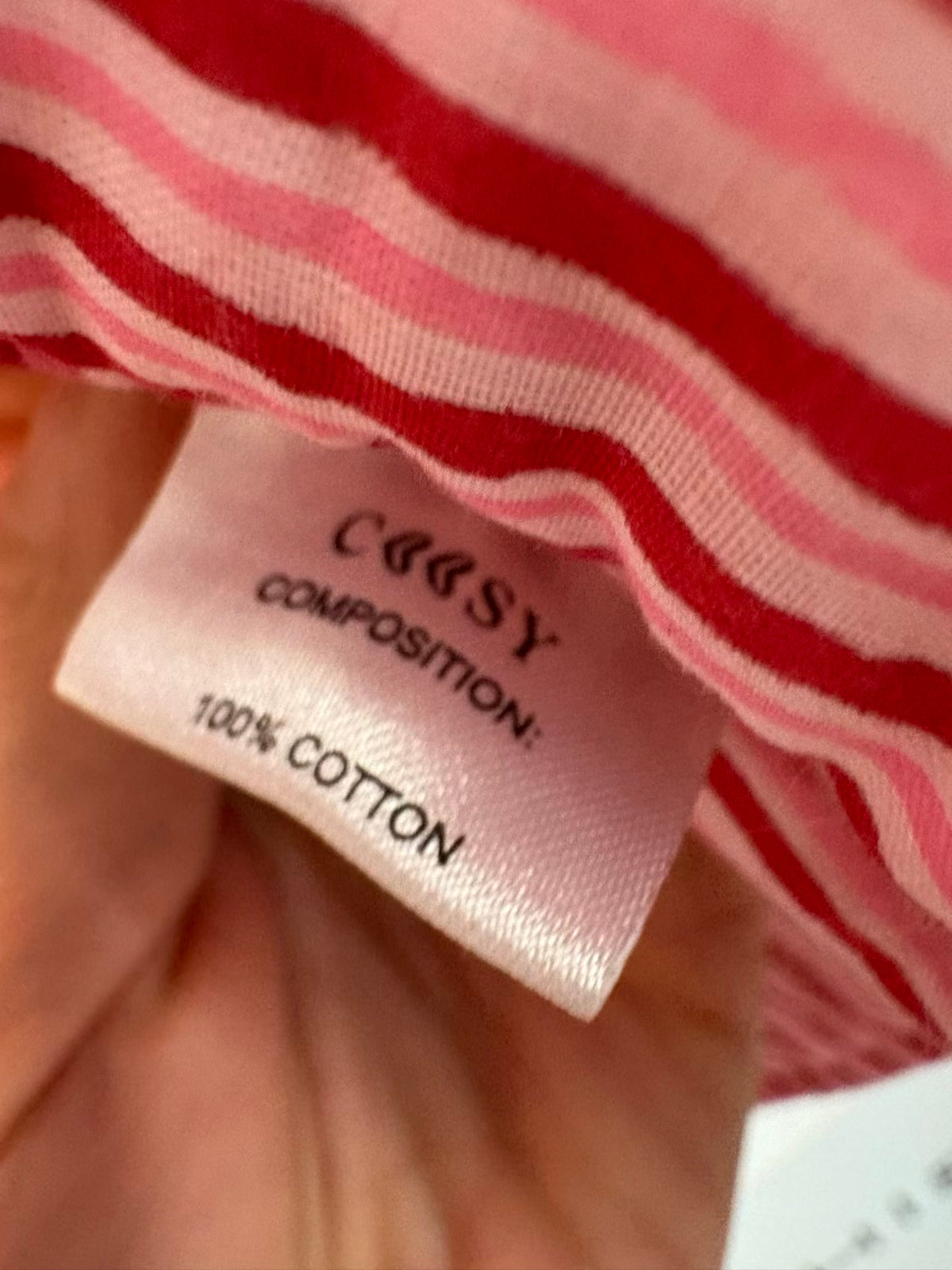 COOSY. Chaqueta estampada acolchada
