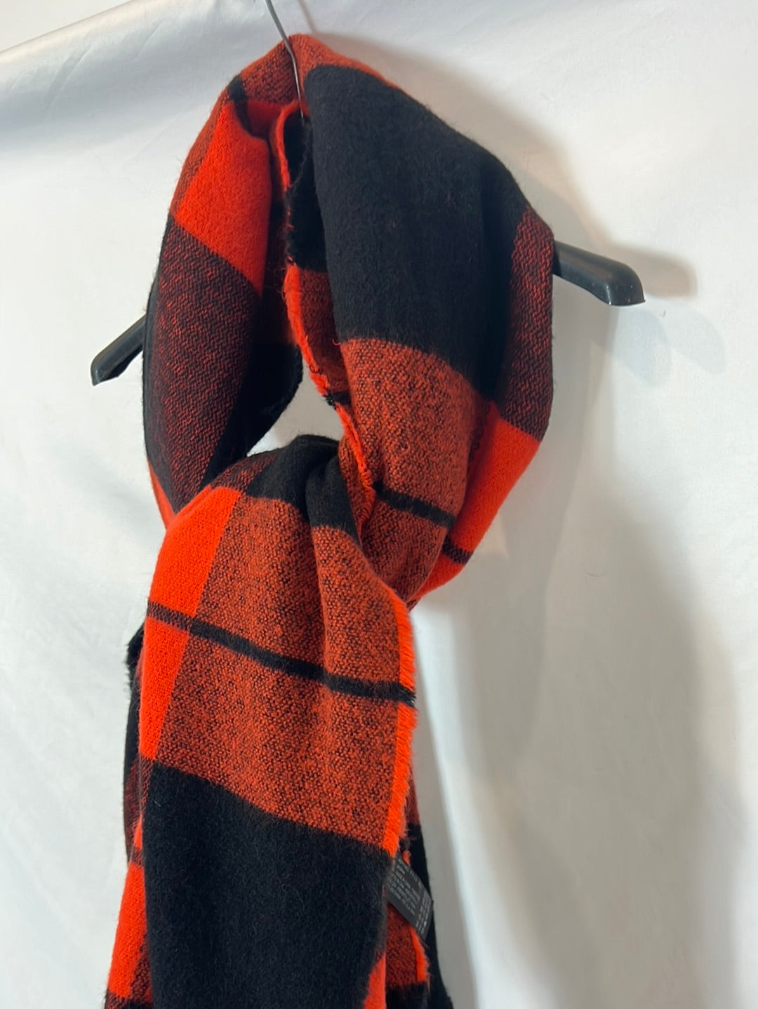 ZARA. Bufanda oversized cuadros