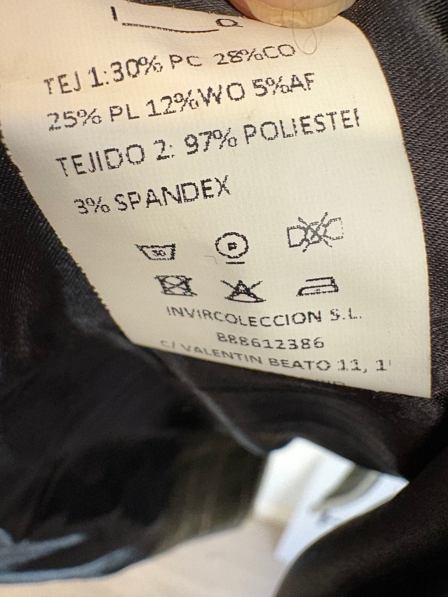 IQ COLLECTION. Conjunto verde rayas