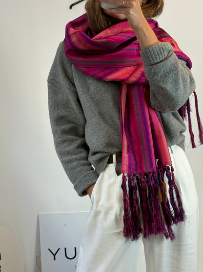 OLIVARES. Bufanda rayas colores