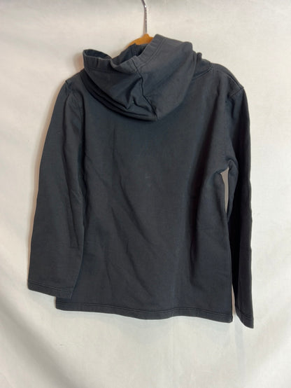 ANCAR. Sudadera azul fina letras