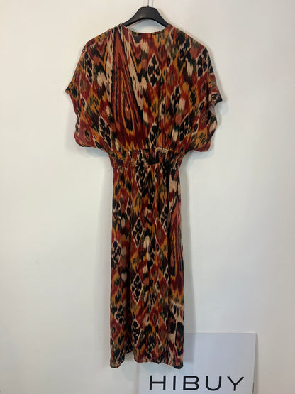 LOUIZON. Vestido largo tie dye T0(xs)