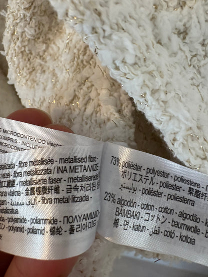 ZARA. Total look tweed perlas