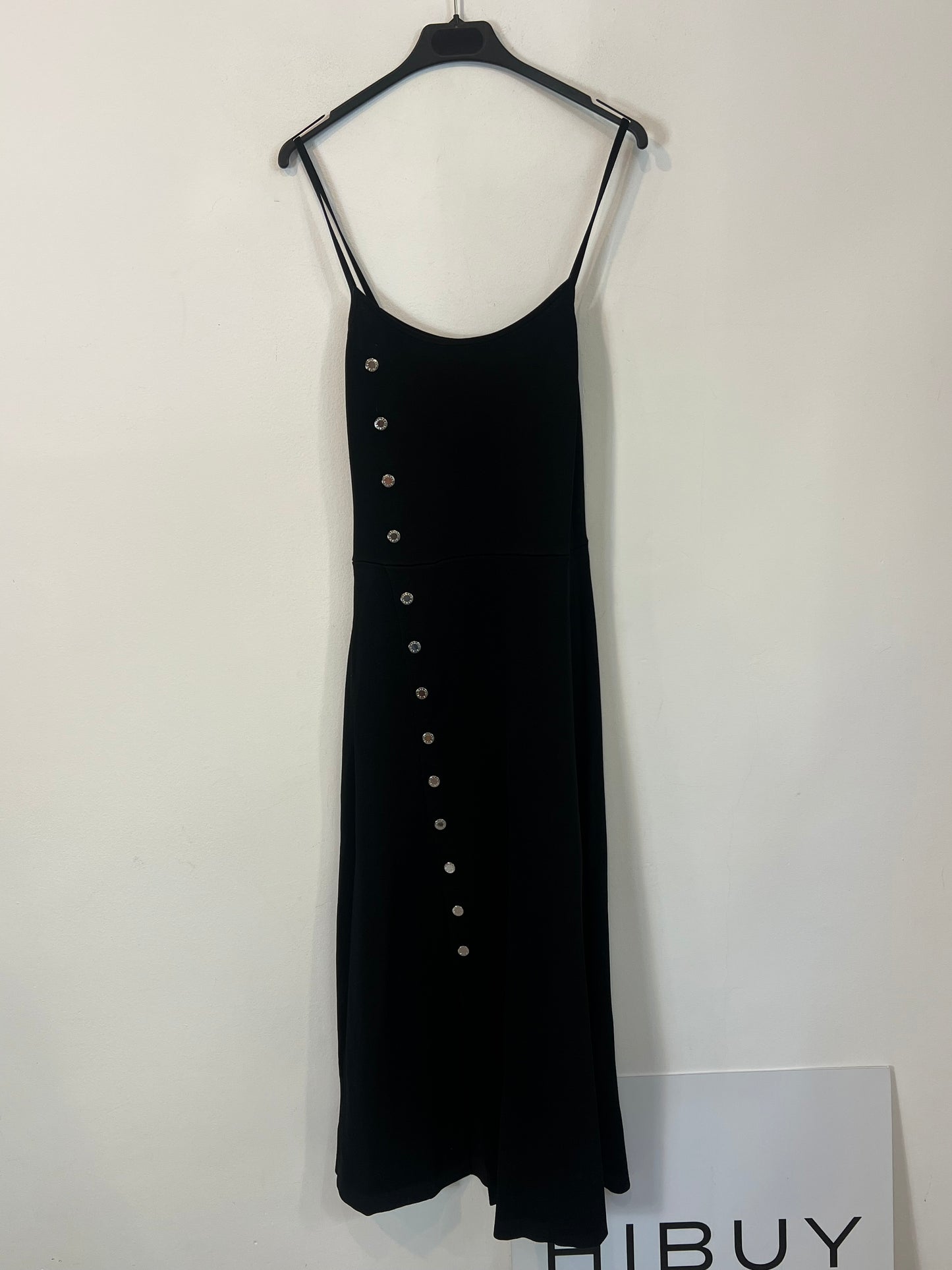 SANDRO. Vestido punto botones T.36