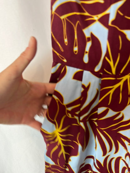 H&amp;M. Floral long jumpsuit size 34