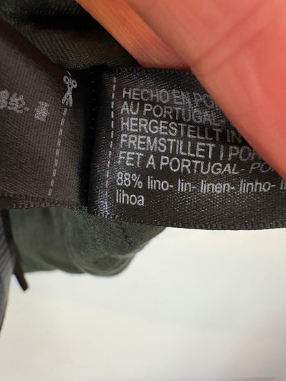 MASSIMO DUTTI. Top lino halter