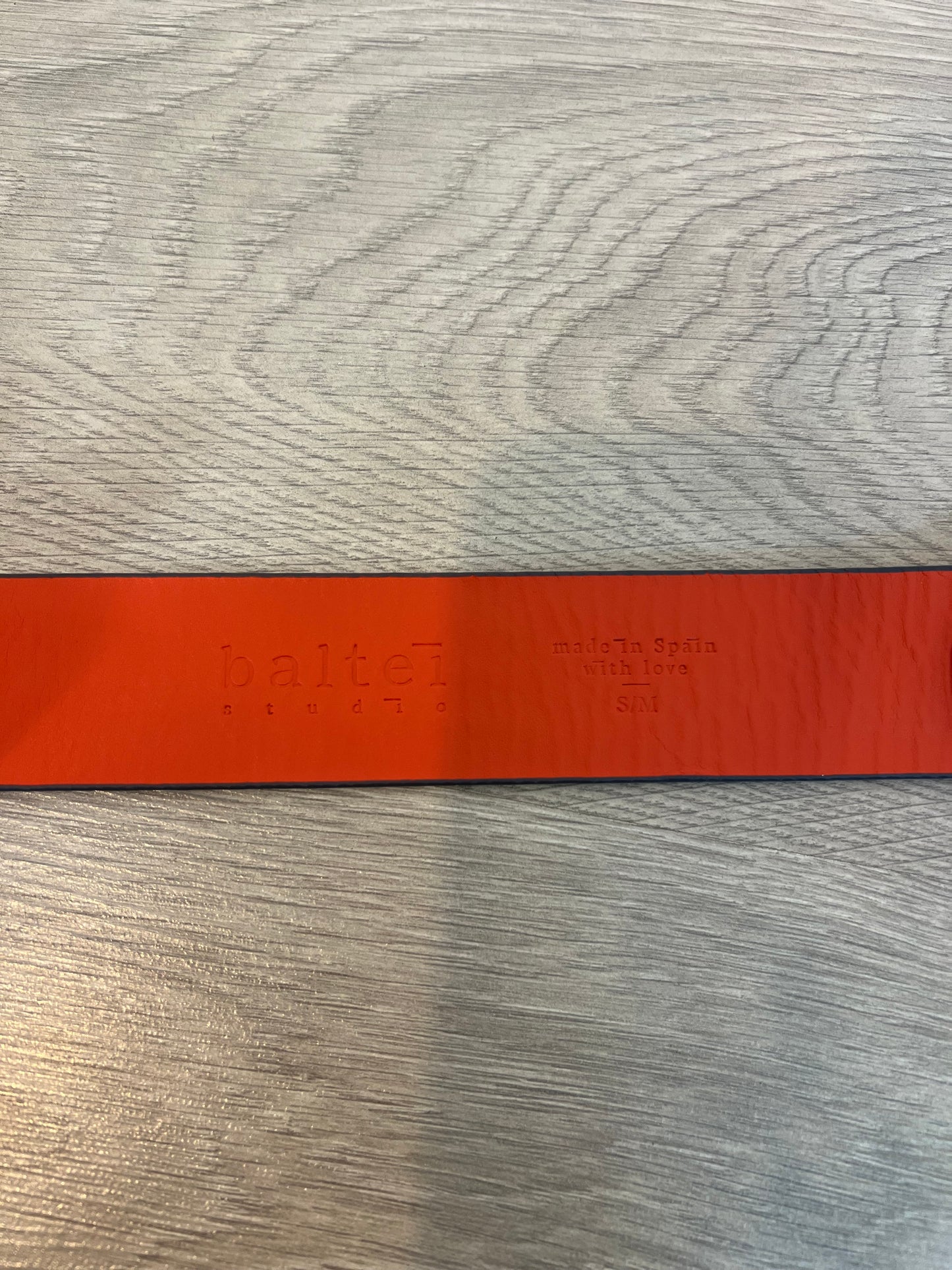 BALTEI STUDIO. Cinturón azul  T.s/m