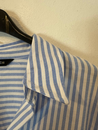ZARA. Camisa Oxford rayas