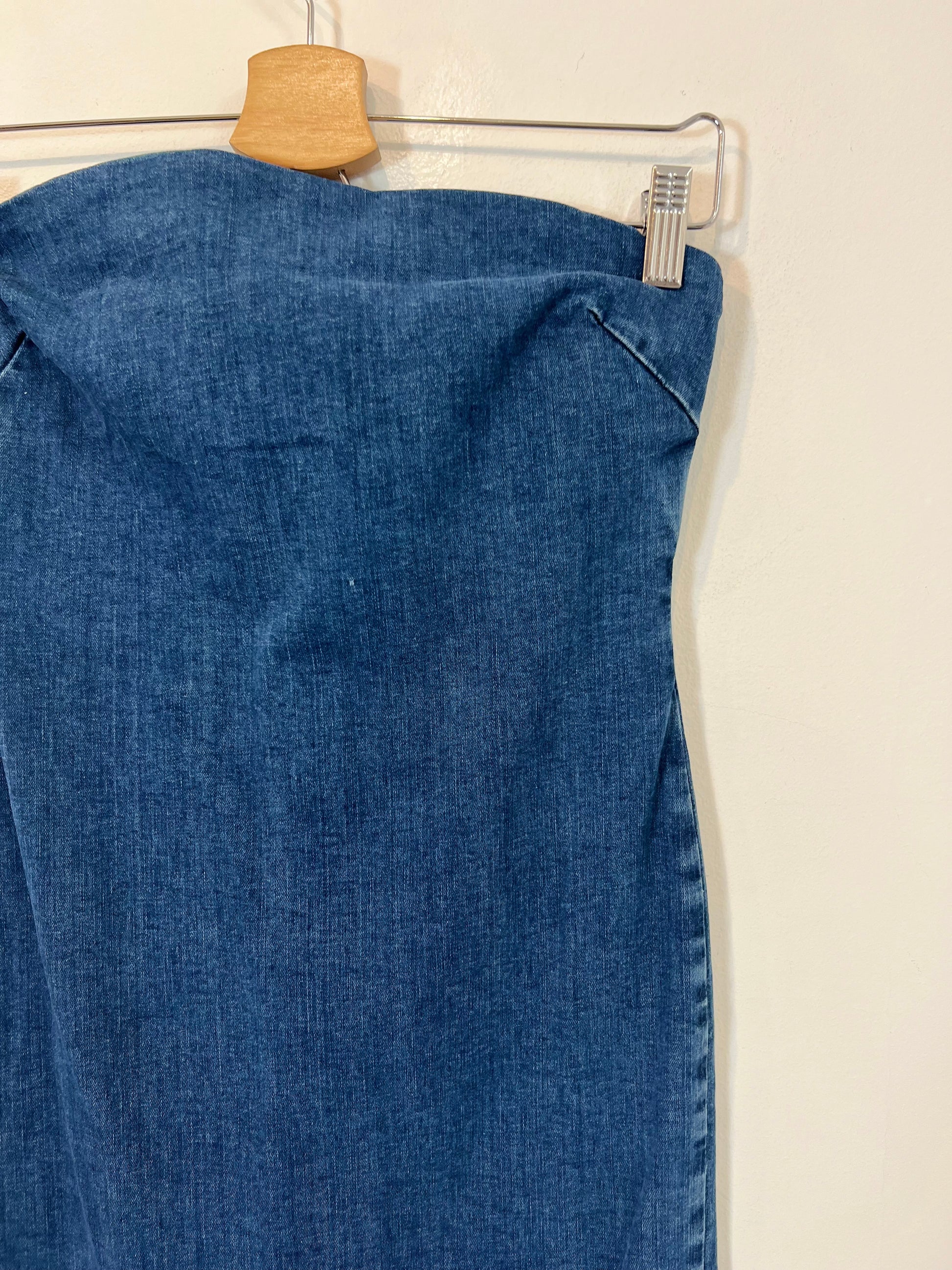 ZARA. Strapless denim dress. TM – Hibuy market ZARA. Strapless denim dress. TM – Hibuy market