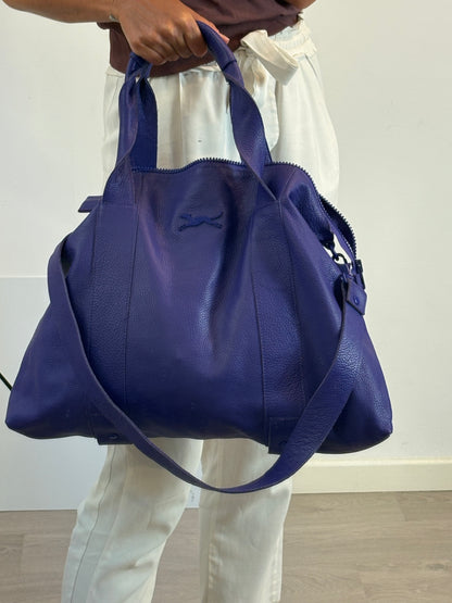 BIMBA Y LOLA. Purple leather bag