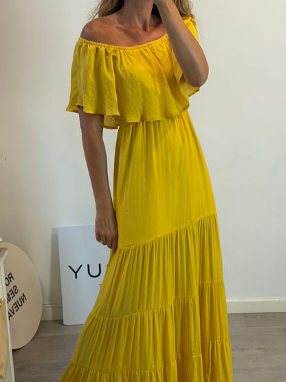 Vestido largo vaporoso