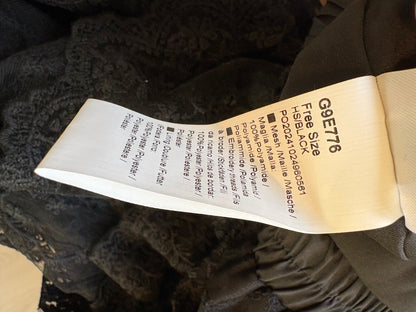 RICH RADI Q´S. Falda midi encaje volantes