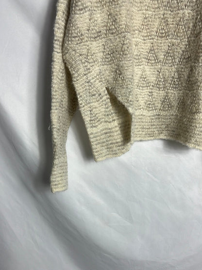 IRO. Textured wool jersey with opening. TM