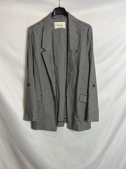 STRADIVARIUS.Blazer pata de gallo T.S
