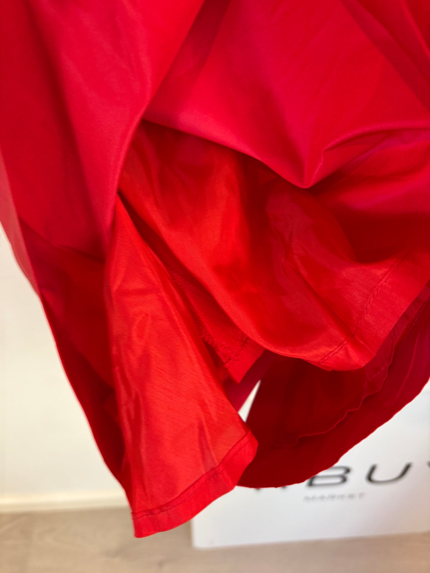 TACHE by CRISTINA MASTACHE. Vestido asimétrico fruncidos. T S